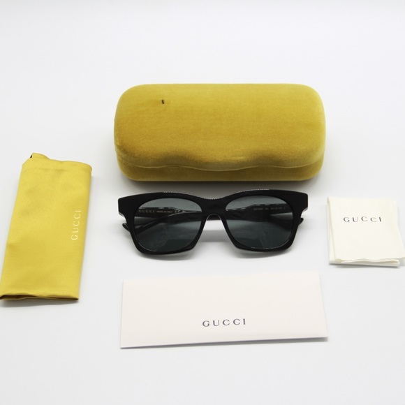 NEW GUCCI BLACK WOMEN CAT EYE SUNGLASSES GUCCI - Picture 12 of 12
